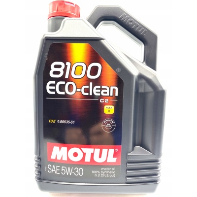 MOTUL 8100 ECO-CLEAN 5W30 C2 5L - obrazek 1