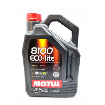 MOTUL 8100 ECO-LITE 5W30 5L - obrazek 1