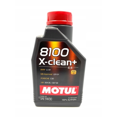 MOTUL 8100 x-clean+ C3 5W30 1 L - obrazek 1