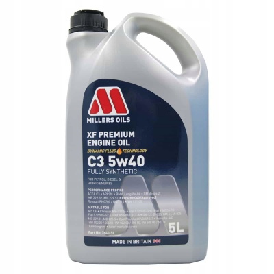 Millers XF Premium C3 5w40 5L 7640