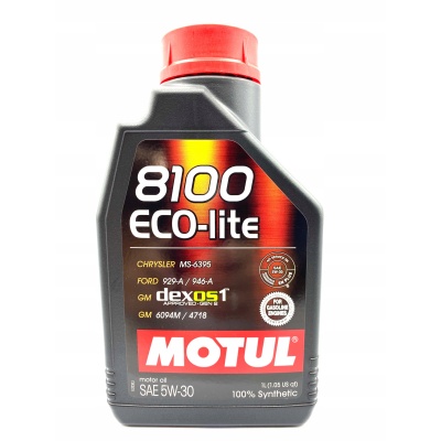 MOTUL 8100 ECO-LITE 5W30 1L - obrazek 1