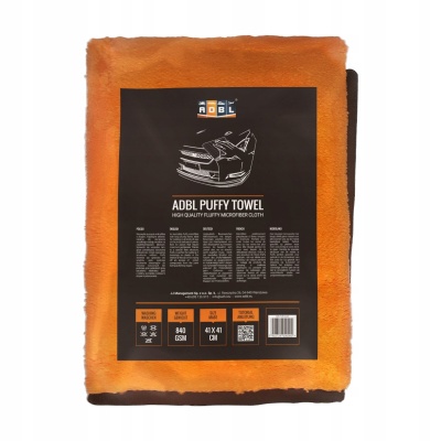 Adbl Puffy Towel-Puszysta mikrofibra41x41cm 840gsm