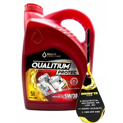 Qualitium Protec 5 l 5W-30 Olej syntetyczny - obrazek 1