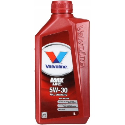 VALVOLINE MAX LIFE A3/B4 5W30 1L