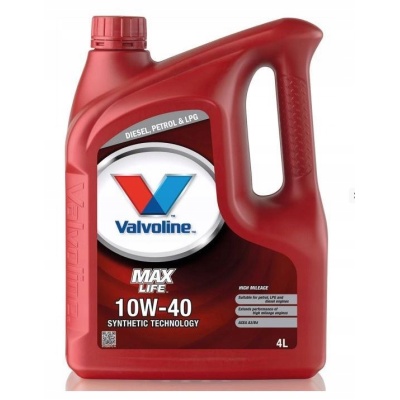 VALVOLINE MAX LIFE 10W40 4L