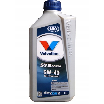 VALVOLINE SYNPOWER MST C3 5W40 1L