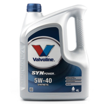 VALVOLINE SYNPOWER 5W40 A3/B4 4L
