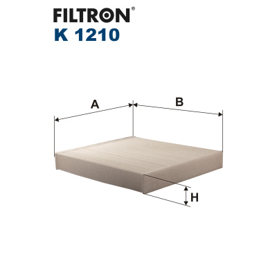 Filtron K 1210 Filtr kabiny - obrazek 3