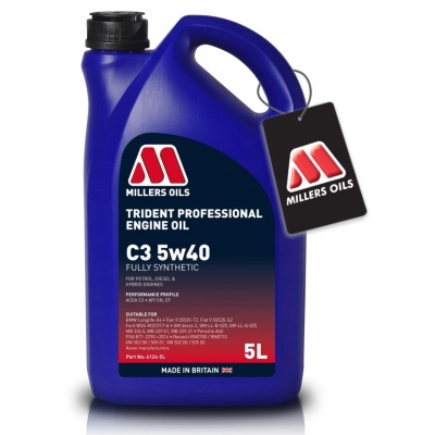 Millers Oils Trident Professional 6124 5W40 5L - obrazek 2