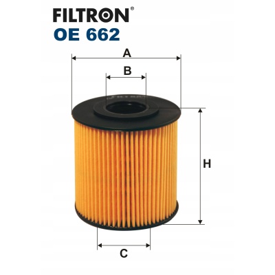 Filtron OE 662 Filtr oleju - obrazek 1