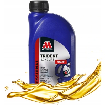 Millers Oils TRIDENT LONGLIFE 5W40 1L Olej synt.   6124 - obrazek 3