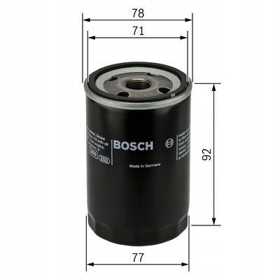 Bosch F 026 407 017 Filtr oleju - obrazek 1