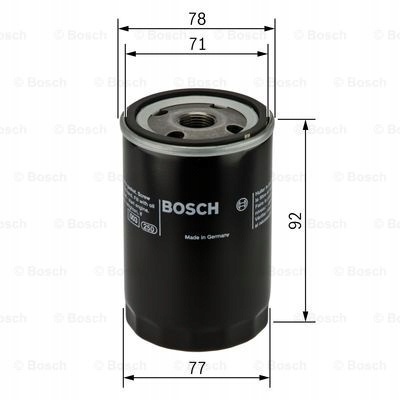 Bosch F 026 407 017 Filtr oleju - obrazek 3