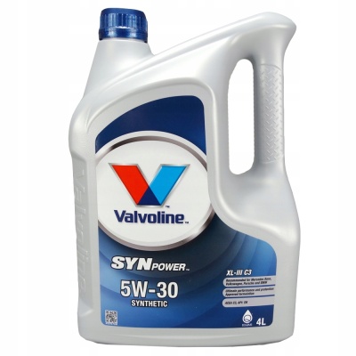 VALVOLINE SYNPOWER XL-III C3 5W30 4L - obrazek 3