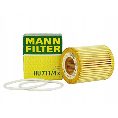 Mann-Filter HU 711/4 x Filtr oleju - obrazek 1