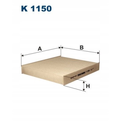 Filtron K 1150 Filtr kabiny samochodowy - obrazek 3