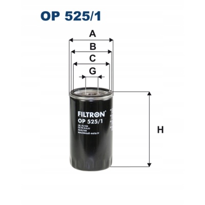 Filtron OP 525/1 Filtr oleju - obrazek 1