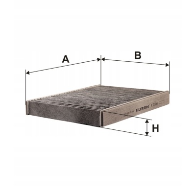 Filtron K 1110A Filtr kabiny węglowy samochodowy - obrazek 4