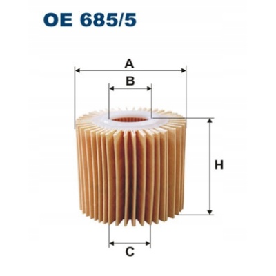 FILTR OLEJU FILTRON FIL OE685/5 - obrazek 1