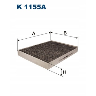 Filtron K 1155A Filtr kabinowy - obrazek 2