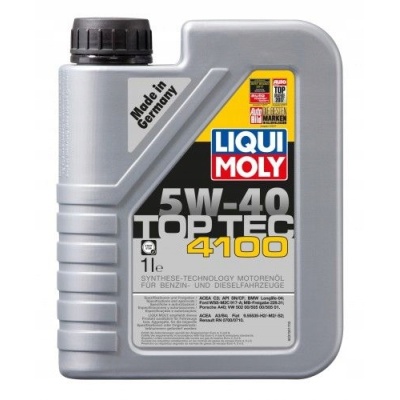 Liqui Moly Top Tec 4100 5W40 1L Olej silnikowy - obrazek 1