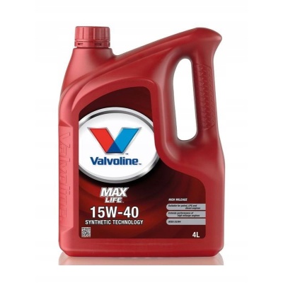 Olej silnikowy Valvoline Max Life 15W40 4L - obrazek 2