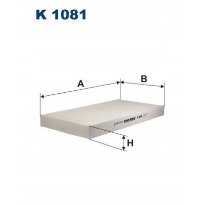 Filtron K 1081 Filtr kabiny samochodowy - obrazek 1