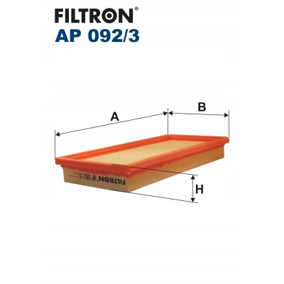 Filtron AP 092/3 Filtr powietrza - obrazek 1