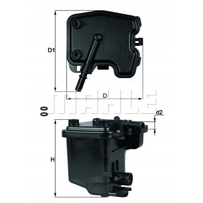 Knecht KL 431D Filtr paliwa - obrazek 1