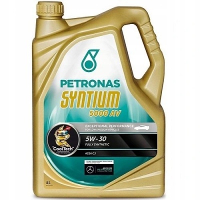 Petronas Syntium 5000 AV 5W30 Olej samochodowy 5L - obrazek 1