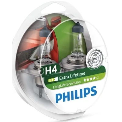 Philips H4 60/55 W 12342LLECOS2 2 sztuki - obrazek 9