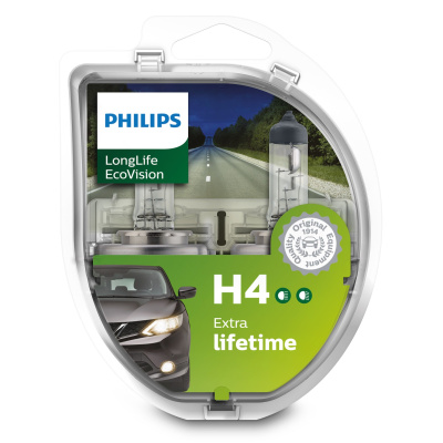 Philips H4 60/55 W 12342LLECOS2 2 sztuki - obrazek 5