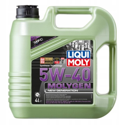 Olej silnikowy Liqui Moly 8578 Molygen New Generation 5W40 4l - obrazek 2