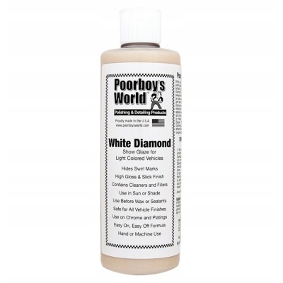 Politura Poorboy's World White Diamond 473 ml - obrazek 2