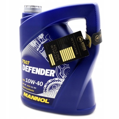 Mannol Defender 5L 10W-40 - obrazek 11