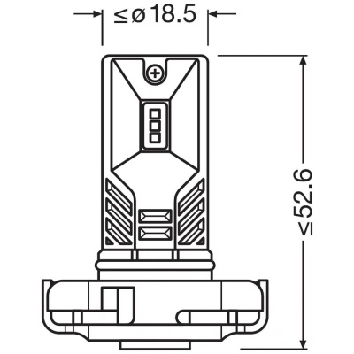 Osram PSX24W 8,2 W 2604CW 2 szt. - obrazek 6