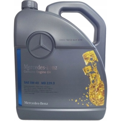 OLEJ MERCEDES 5W40 MB 229.3 5L