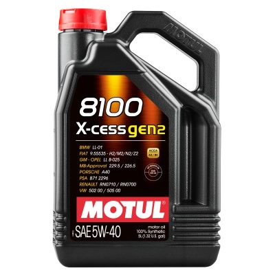 MOTUL 8100 X-CESS GEN2 5W40 5L - obrazek 1