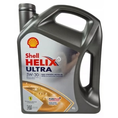 OLEJ SHELL 5W30 4L HELIX ULTRA SL/CF / A3/B4 / LL01 / 226.5 229.5 / RN0710 - obrazek 3