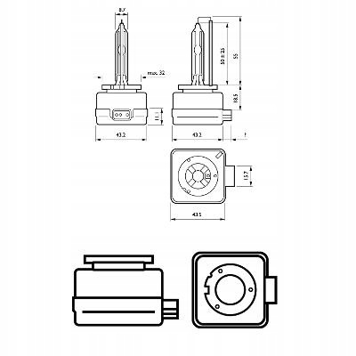 Philips D1S (gazowa lampa wyładowcza) 35 W 85415XV2C1 - obrazek 14