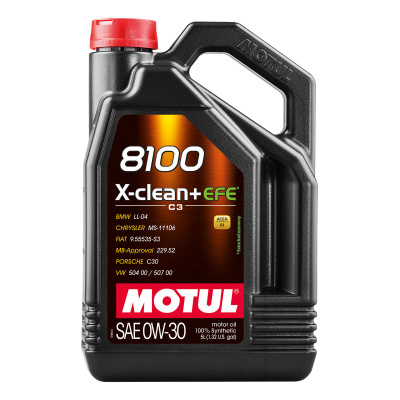 Olej silnikowy Motul X-clean+ EFE 5 l 0W-30 - obrazek 1