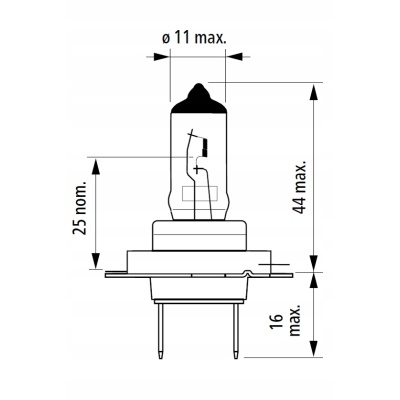 Żarówka Osram H7 55 W 64210NL - obrazek 4