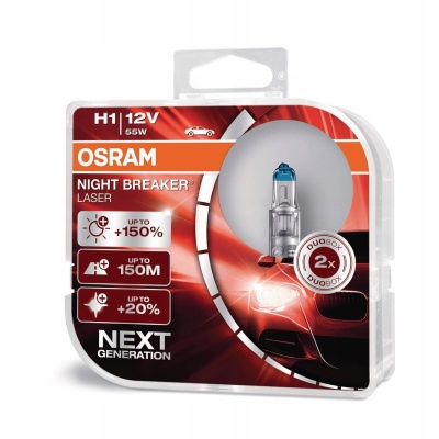 Osram H1 55 W 64150NL-HCB 2szt. - obrazek 1