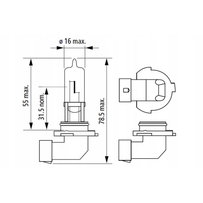 Osram HB3 60 W 9005NL - obrazek 3