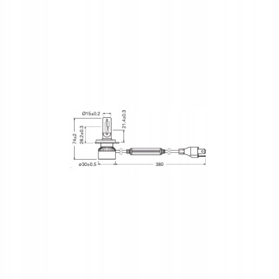 Żarówka, reflektor przeciwmgłowy OSRAM 64193DWXTR H4 LED 2szt. - obrazek 3