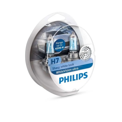 Żarówki Philips WhiteVision Ultra H7 55 W 2 szt. - obrazek 10