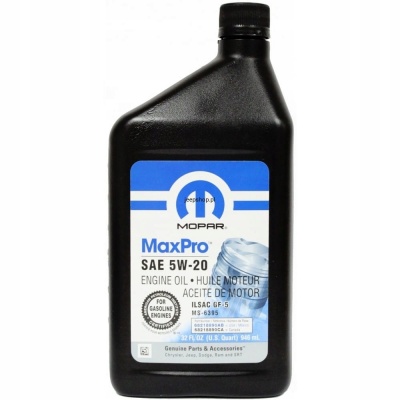 MOPAR OLEJ 5W20 68518202AA 946ml - obrazek 1