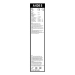 Wycieraczki Bosch przód 600 mm 475 mm 3397007620 - obrazek 1