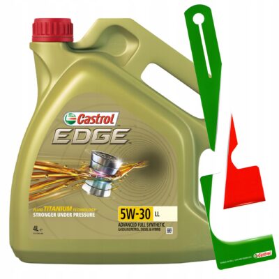 CASTROL EDGE Titanium 5W30 LL 4L + zawieszka - obrazek 10