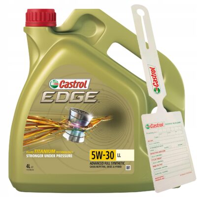 CASTROL EDGE Titanium 5W30 LL 4L + zawieszka - obrazek 6